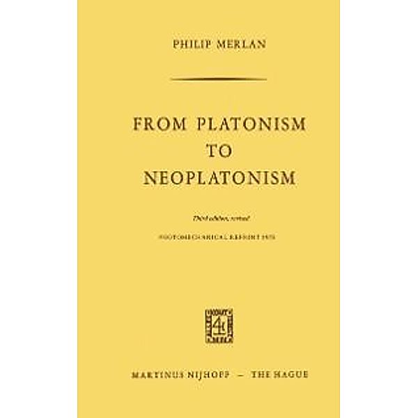 From Platonism to Neoplatonism, Fr. Merlan