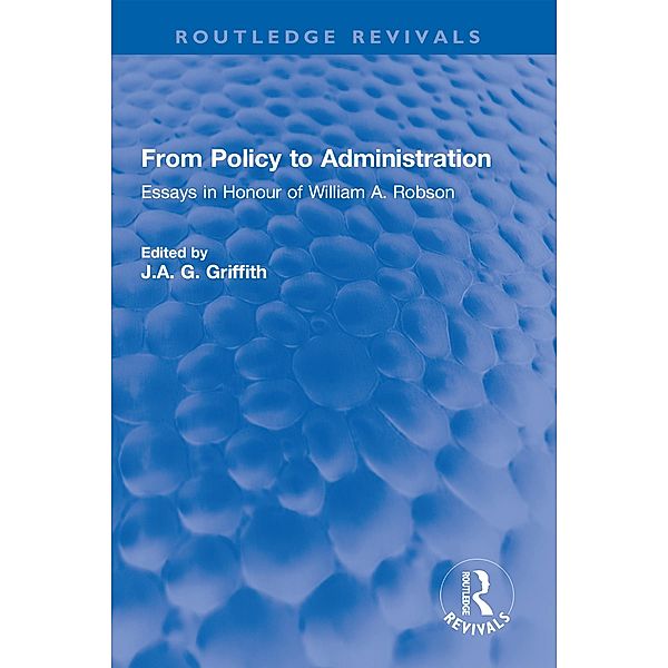 From Policy to Administration