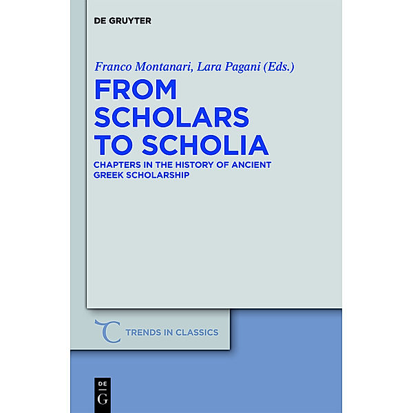 From Scholars to Scholia