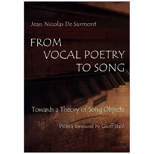 From Vocal Poetry to Song, Jean Nicolas De Surmont