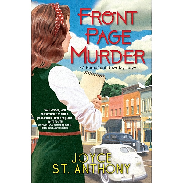 Front Page Murder / A Homefront News Mystery, Joyce St. Anthony