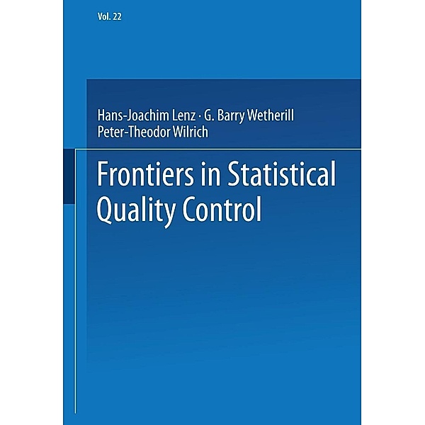 Frontiers in Statistical Quality Control / Frontiers in Statistical Quality Control Bd.4