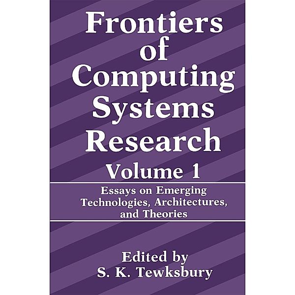 Frontiers of Computing Systems Research / Frontiers of Computing Systems Research Bd.1