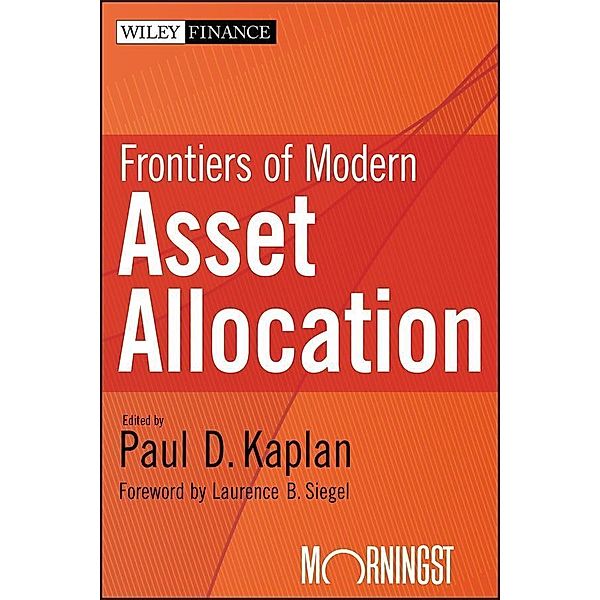 Frontiers of Modern Asset Allocation / Wiley Finance Editions