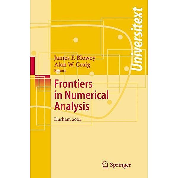 Frontiers of Numerical Analysis