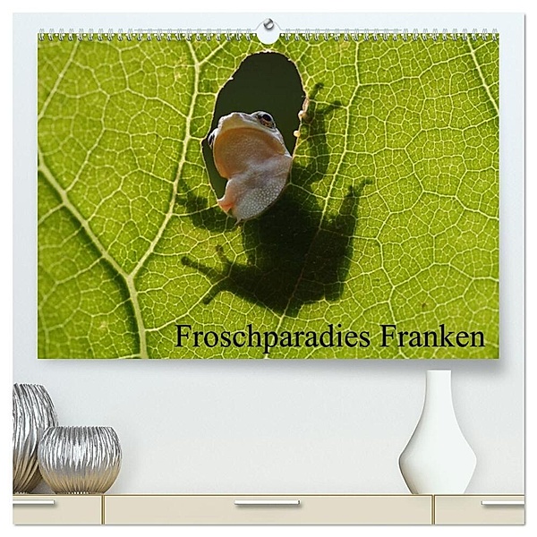 Froschparadies Franken (hochwertiger Premium Wandkalender 2024 DIN A2 quer), Kunstdruck in Hochglanz, Günter Bachmeier
