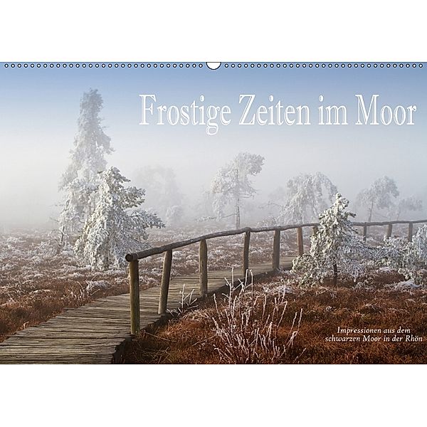 Frostige Zeiten im Moor - Impressionen aus dem schwarzen Moor in der Rhön (Wandkalender 2018 DIN A2 quer), Hans Pfleger