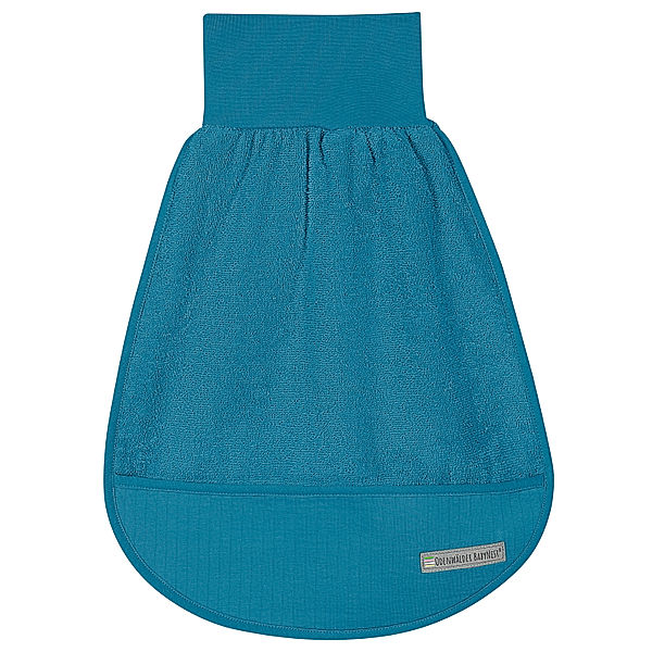 Odenwälder Frottée-Strampelsack BabyNest® SPRING in space blue