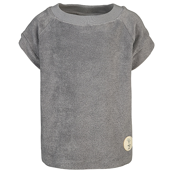 LÄSSIG Frottee T-Shirt TERRY in anthracite