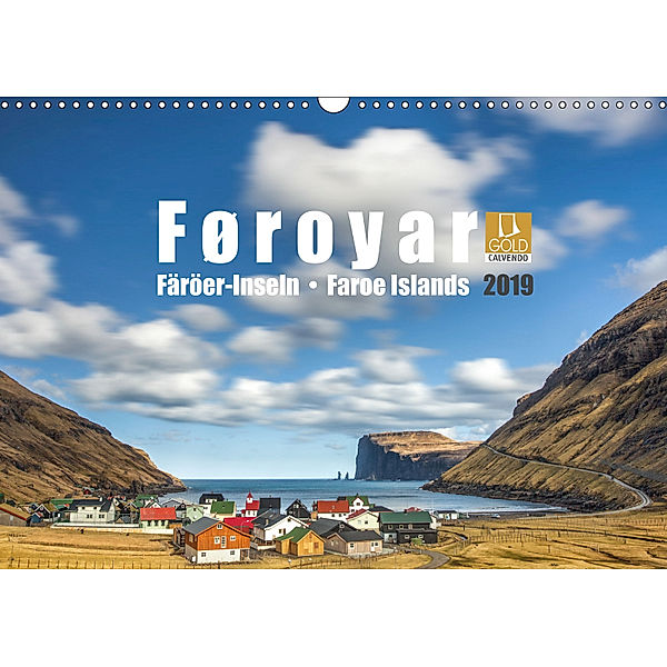 Føroyar - Faroe Islands - Färöer Inseln (Wandkalender 2019 DIN A3 quer), Norman Preißler