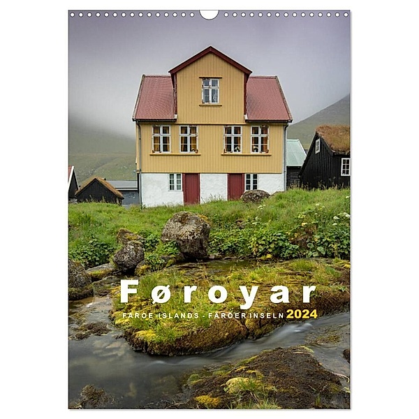 Føroyar - Faroe Islands - Färöer Inseln (Wandkalender 2024 DIN A3 hoch), CALVENDO Monatskalender, Norman Preissler www.nopreis.de