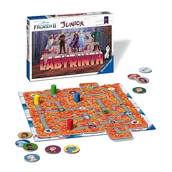 Ravensburger Verlag Frozen 2 Junior Labyrinth (Spiel), Max Kobbert