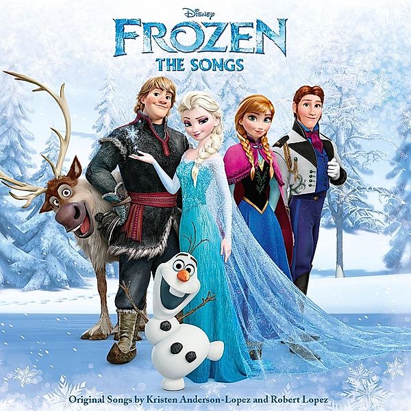 Frozen (Die Eiskönigin): The Songs,Englisch, Ost