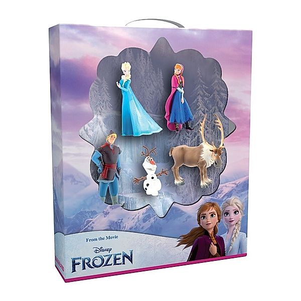 Bullyworld Frozen Geschenkset 1 (Bumper), 5 Spielfiguren