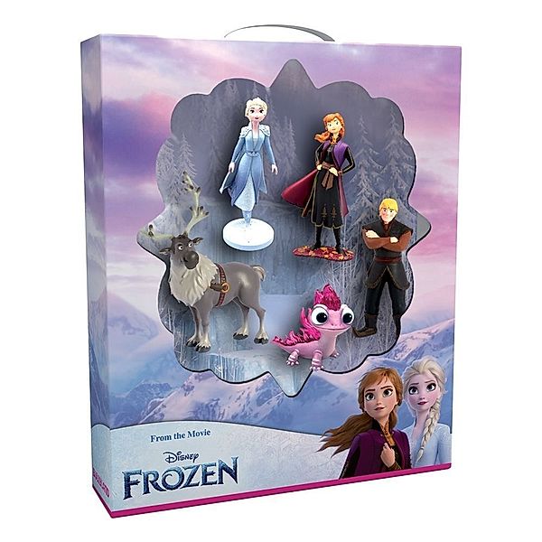 Bullyworld Frozen Geschenkset 2 (Bumper), 5 Spielfiguren