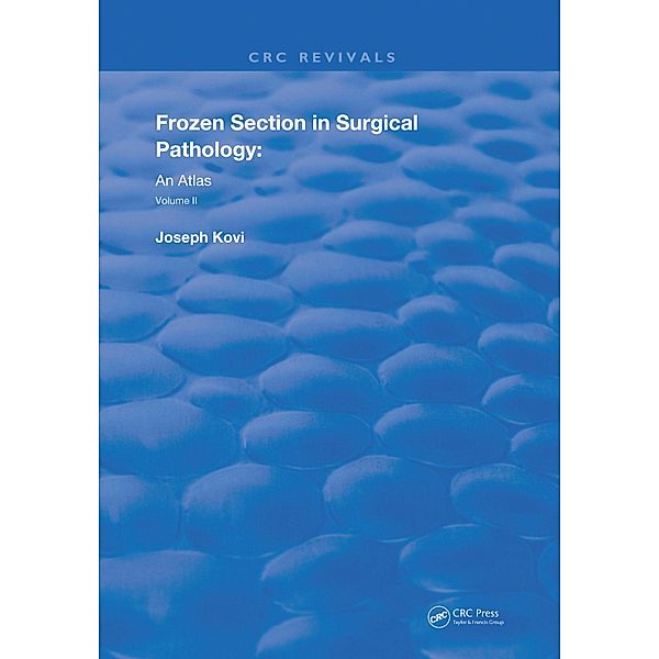 Frozen Section In Surgical Pathology, Joseph Kovi
