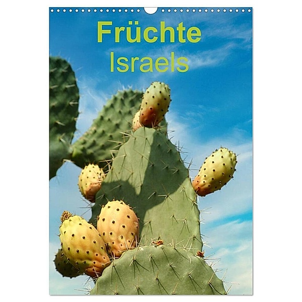 Früchte Israels (Wandkalender 2024 DIN A3 hoch), CALVENDO Monatskalender, Hans-Georg Vorndran