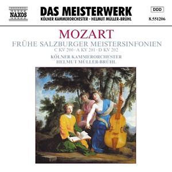 Frühe Salzburger Meistersinfonien, Helmut Müller-Brühl, Kölner Kammerorchester
