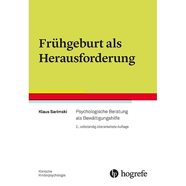 Frühgeburt als Herausforderung, Klaus Sarimski