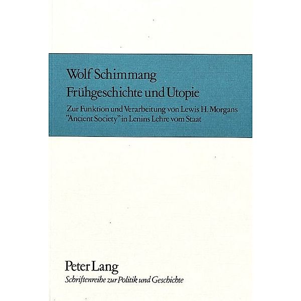 Frühgeschichte und Utopie, Wolf Schimmang