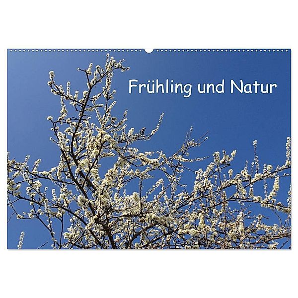 Frühling und Natur (Wandkalender 2024 DIN A2 quer), CALVENDO Monatskalender, Pocketkai