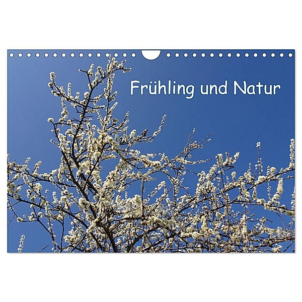 Frühling und Natur (Wandkalender 2024 DIN A4 quer), CALVENDO Monatskalender, Pocketkai