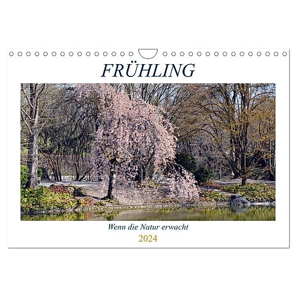 Frühling - Wenn die Natur erwacht (Wandkalender 2024 DIN A4 quer), CALVENDO Monatskalender, Ingrid Franz