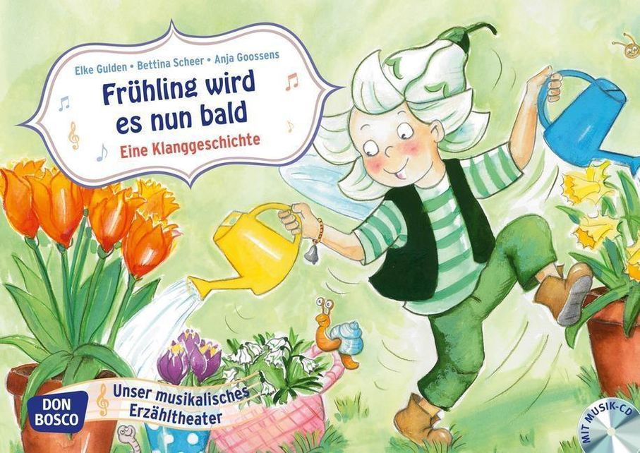 Frühling wird es nun bald, Kamishibai Bildkartenset, m. Audio-CD