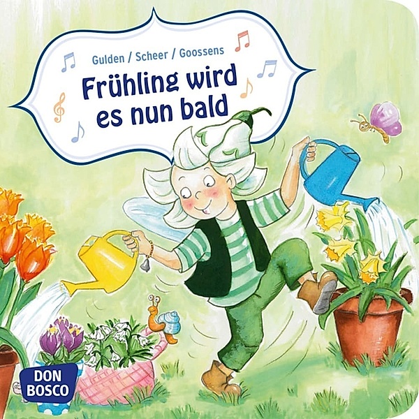 Frühling wird es nun bald. Mini-Bilderbuch, Elke Gulden, Bettina Scheer