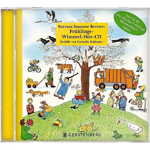 Frühlings-Wimmel-Hör-CD,1 Audio-CD, Rotraut Susanne Berner, Wolfgang Von Henko, Ebi Naumann