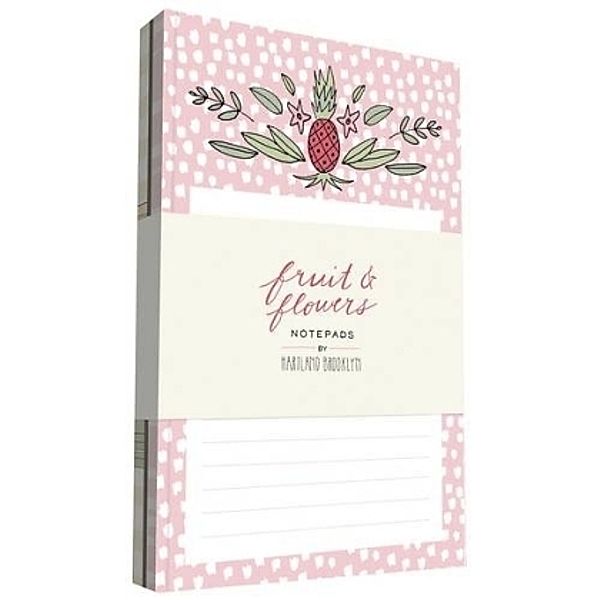 Fruit & Flowers Notepads, Emily Johnson