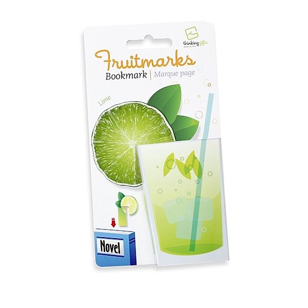 Fruitmarks Lesezeichen - Lime Limette