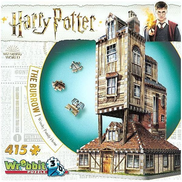 Folkmanis, Wrebbit Fuchsbau - Harry Potter / The Burrow - Harry Potter (Puzzle)