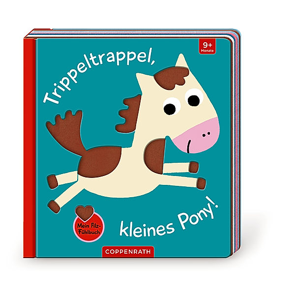 Fühlen und die Welt begreifen / Mein Filz-Fühlbuch: Trippeltrappel, kleines Pony!