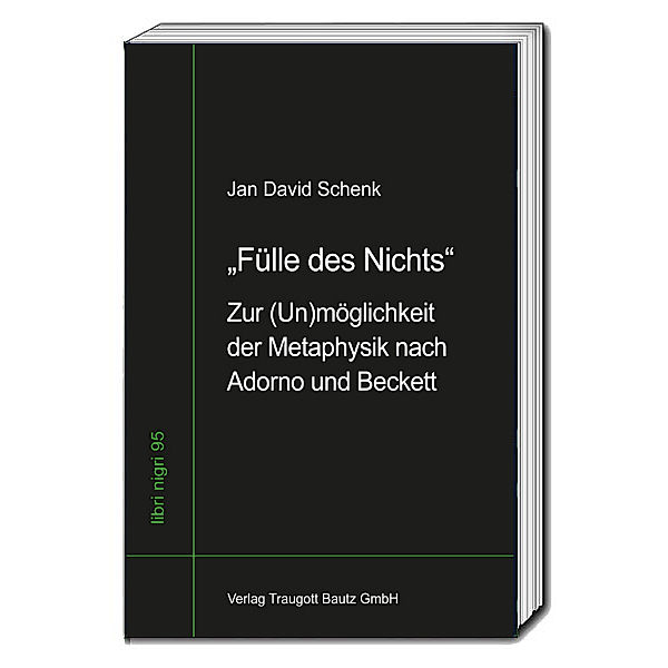 Fülle des Nichts, Jan David Schenk