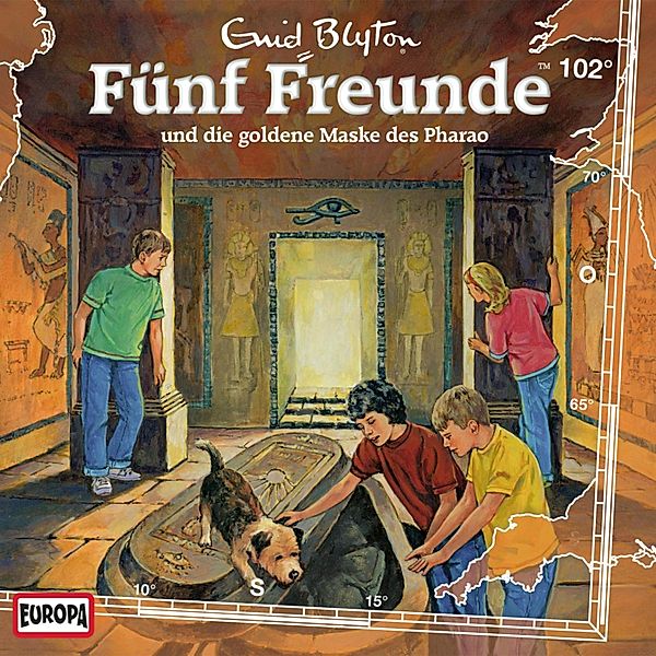 Fünf Freunde - 102 - Folge 102: Fünf Freunde und die goldene Maske des Pharao, Katrin McClean, Enid Blyton