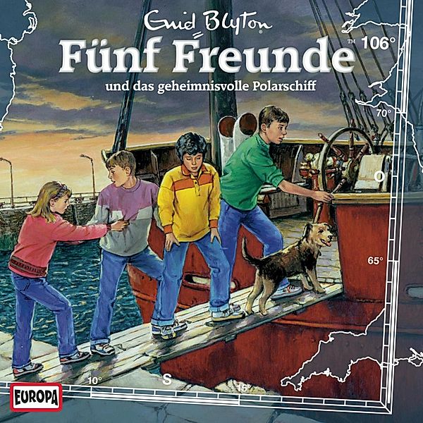 Fünf Freunde - 106 - Folge 106: Fünf Freunde und das geheimnisvolle Polarschiff, Katrin McClean, Enid Blyton