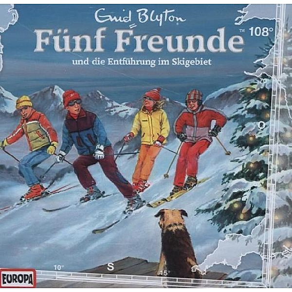 Fünf Freunde - 108 - Fünf Freunde und die Entführung im Skigebiet, Enid Blyton