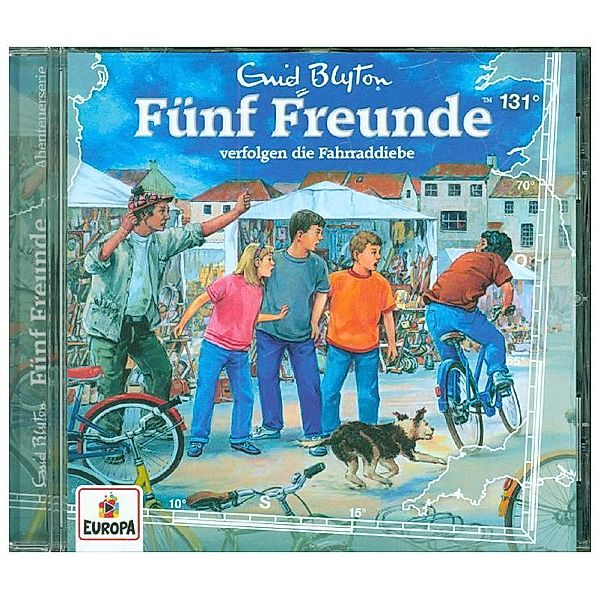 Fünf Freunde - 131 - Fünf Freunde verfolgen die Fahrraddiebe, Enid Blyton