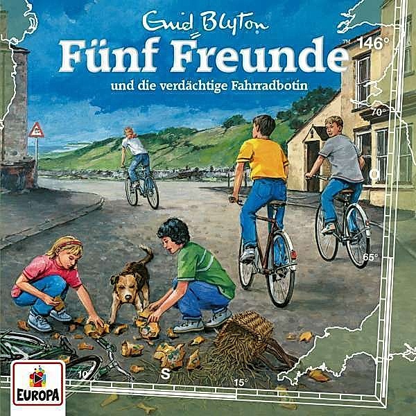 Fünf Freunde - 146 - Fünf Freunde und die verdächtige Fahrradbotin, Enid Blyton