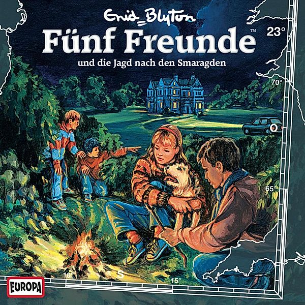 Fünf Freunde - 23 - Folge 23: Fünf Freunde und die Jagd nach den Smaragden, R.c. Quoos Rabe, Enid Blyton