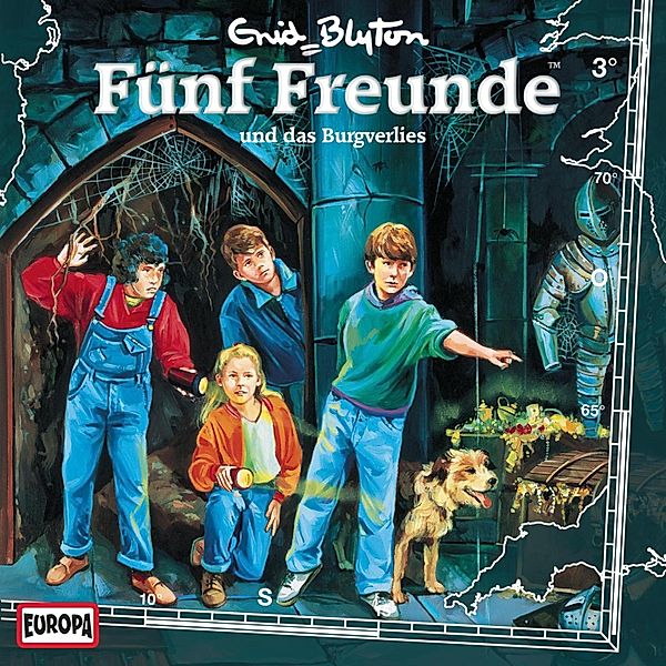 Fünf Freunde - 3 - Folge 03: Fünf Freunde und das Burgverlies, Heikedine Körting, Enid Blyton