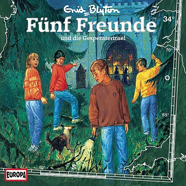 Fünf Freunde - 34 - Folge 34: Fünf Freunde und die Gespensterinsel, Gabriele Hartmann, Enid Blyton