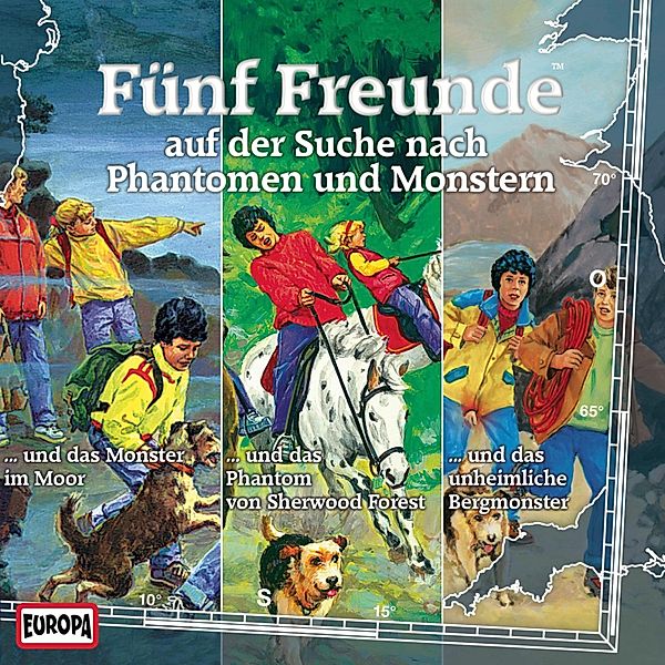 Fünf Freunde - 3er-Box: Fünf Freunde auf der Suche nach Phantomen und Monstern, Gabriele Hartmann