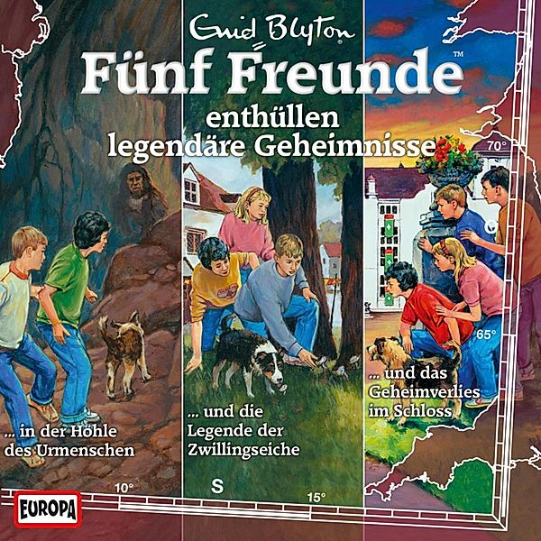 Fünf Freunde - 3er-Box: Fünf Freunde enthüllen legendäre Geheimnisse, Wanda Osten, Katrin McClean