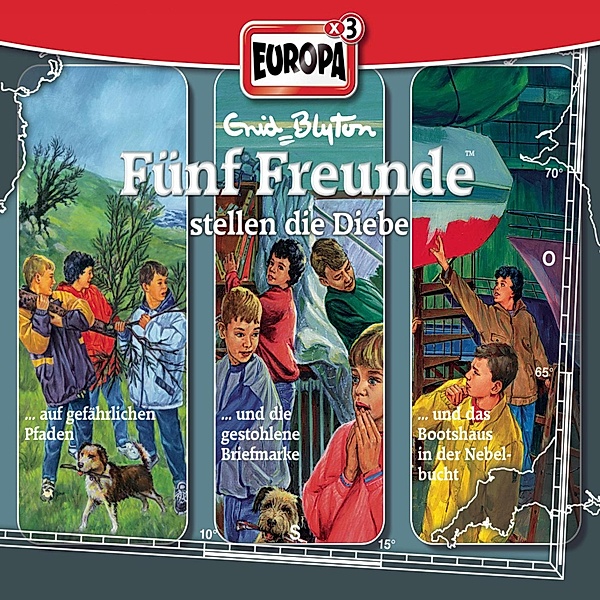 Fünf Freunde - 3er-Box: Fünf Freunde stellen die Diebe, André Minninger, Gabriele Hartmann