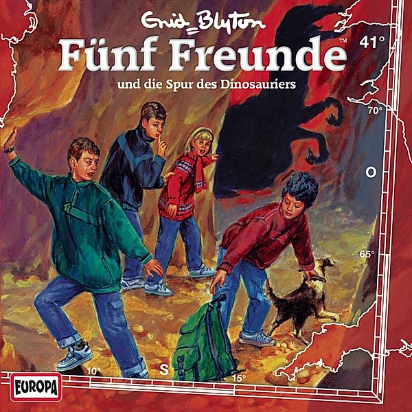 Fünf Freunde - 41 - Folge 41: Fünf Freunde und die Spur des Dinosauriers, Gabriele Hartmann, Enid Blyton