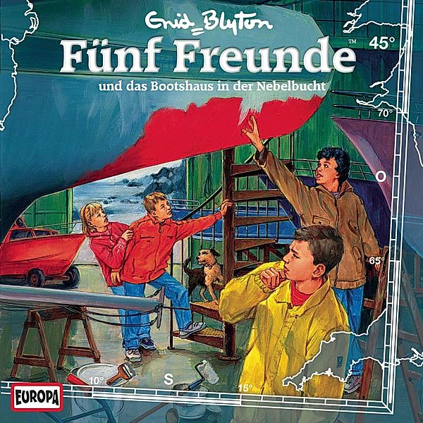 Fünf Freunde - 45 - Folge 45: Fünf Freunde und das Bootshaus in der Nebelbucht, Gabriele Hartmann, Enid Blyton