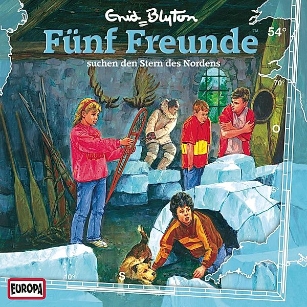 Fünf Freunde - 54 - Folge 54: Fünf Freunde suchen den Stern des Nordens, Gabriele Hartmann, Enid Blyton