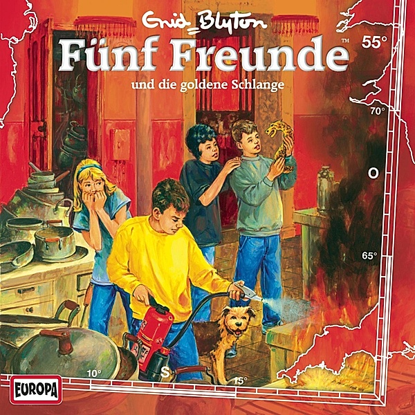 Fünf Freunde - 55 - Folge 55: Fünf Freunde und die goldene Schlange, Gabriele Hartmann, Enid Blyton